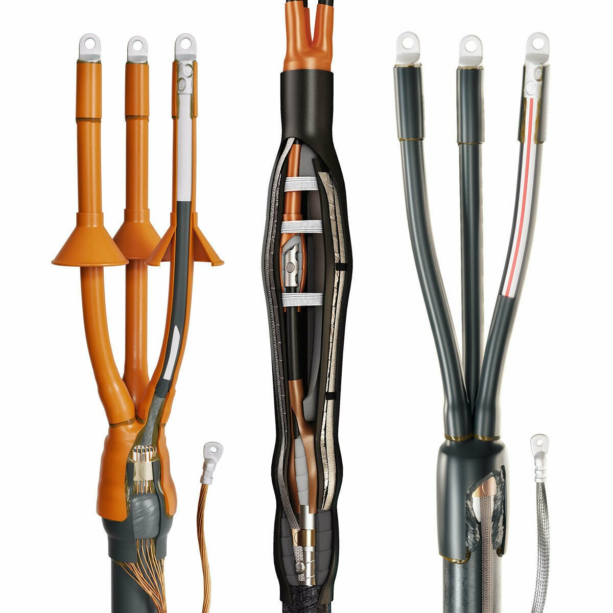 Муфта кабельная 1ПКВт-10-25/50 нг-LS (3 фазы)