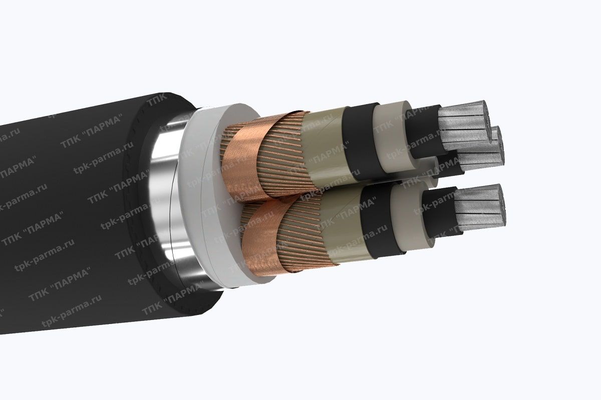 Кабель АПвБВ 3х300/120 - 10кВ