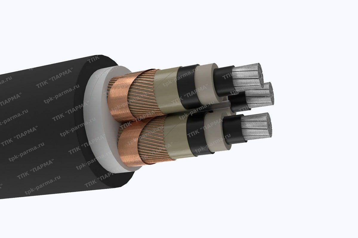 Фотография провода Кабель АПвВ 3х150/25 - 6кВ